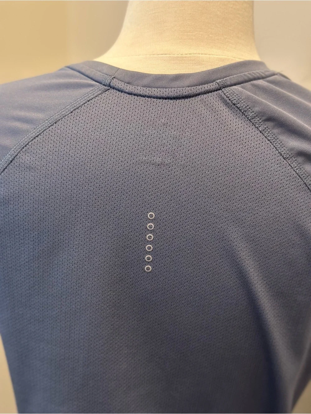 Nike Slate Gray Blue Short Sleeve Dri-FIT Sports Tee Medium